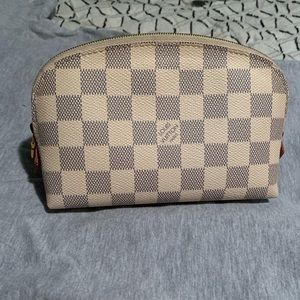 Louis Vuitton Damier Azur Cosmetic Pouch🔵⚪️